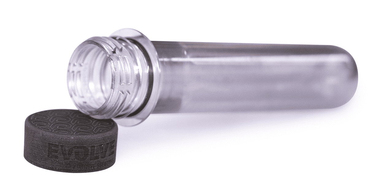 Prototype of a cap for a test tube